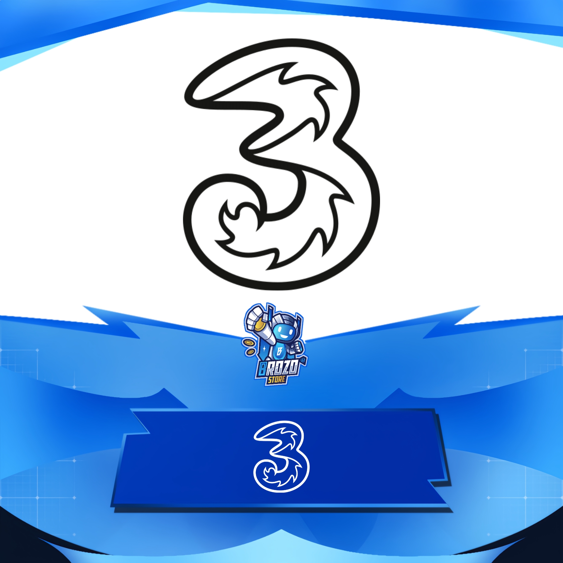 Three